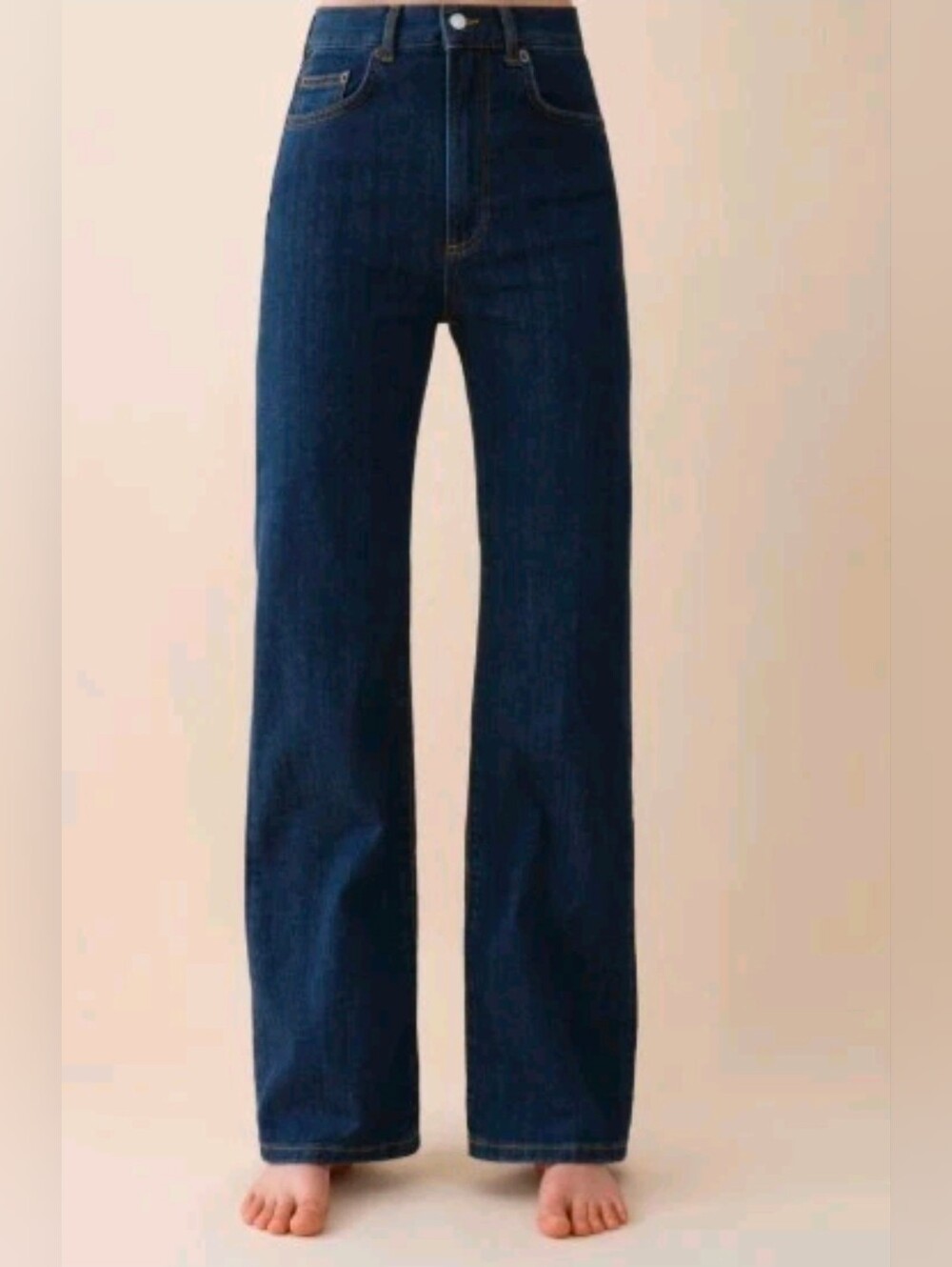 Jeanerica Jeans & Co High Rise Straight Jeans, 28